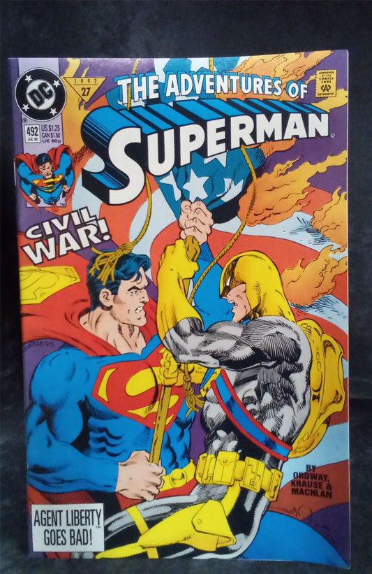 Adventures of Superman #492 1992 DC Comics Comic Book