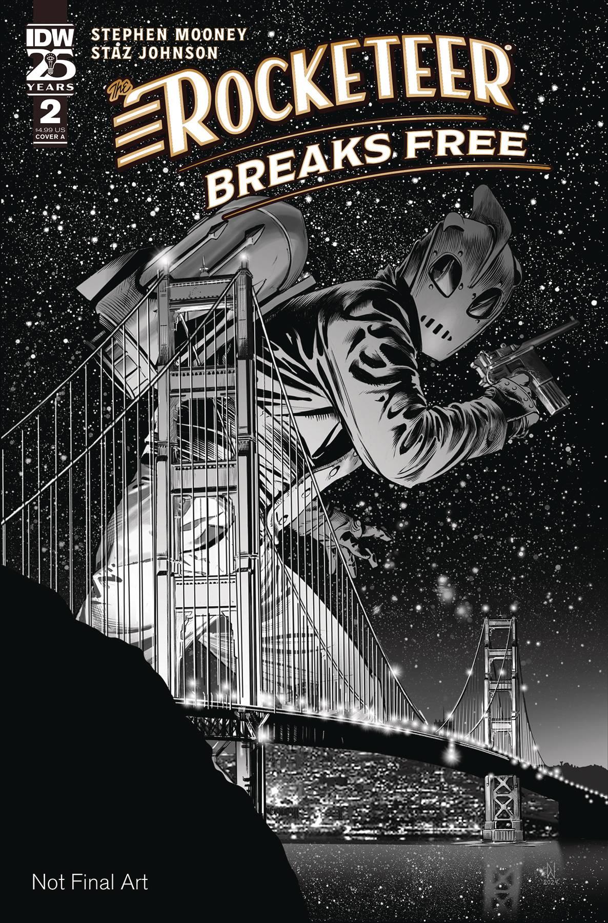Rocketeer Breaks Free #2 Cvr A Wheatley Idw-prh Comic Book
