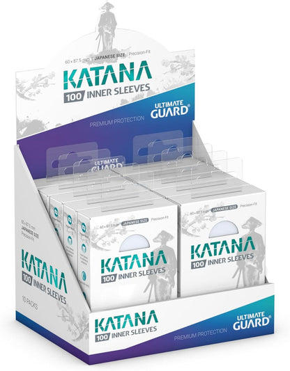 Ultimate guard Katana Inner Sleeves - Japanese Size 100ct
