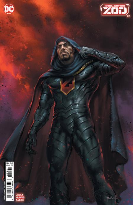 Kneel Before Zod #2 (of 12) Cvr B Lucio Parrillo Card Stock Var DC Comics Comic Book