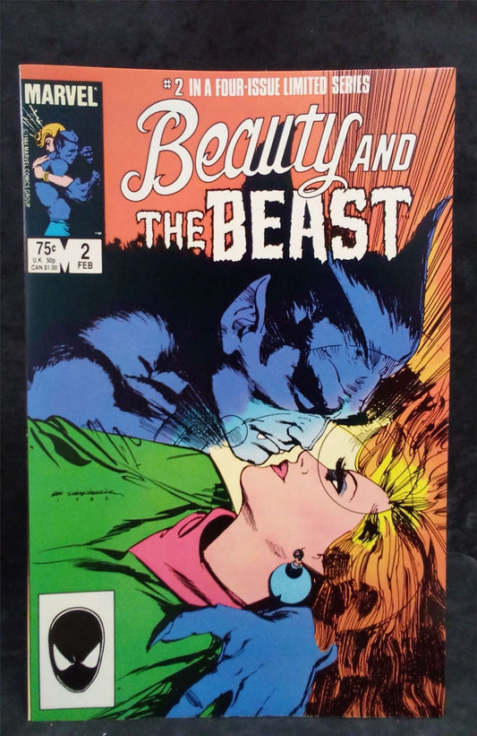 Beauty and the Beast #2 1985 Marvel Comics Comic Book