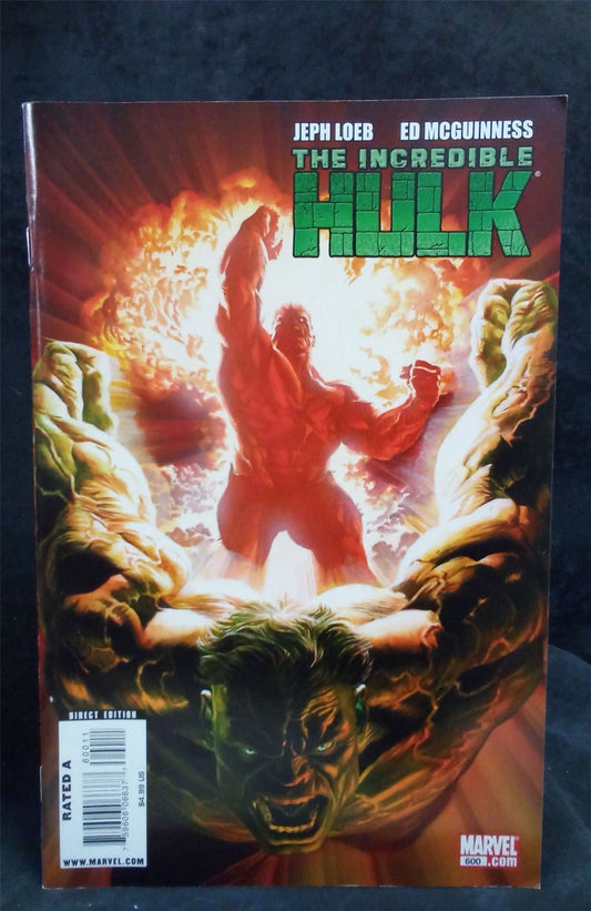 Incredible Hulk #600 2009 Marvel Comics Comic Book