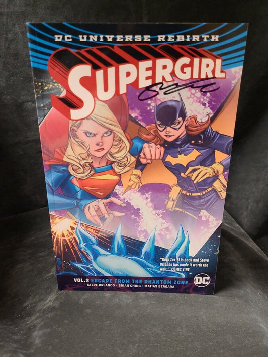 Supergirl Vol 2 (DC Comics, December 2017) Signed By Steve Orlando W/COA  Comic Book