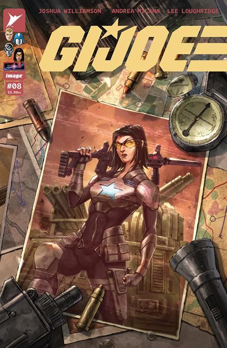 Gi Joe #8 Cvr C Inc 1:10 Alan Quah Connecting Var Image Comics Comic Book