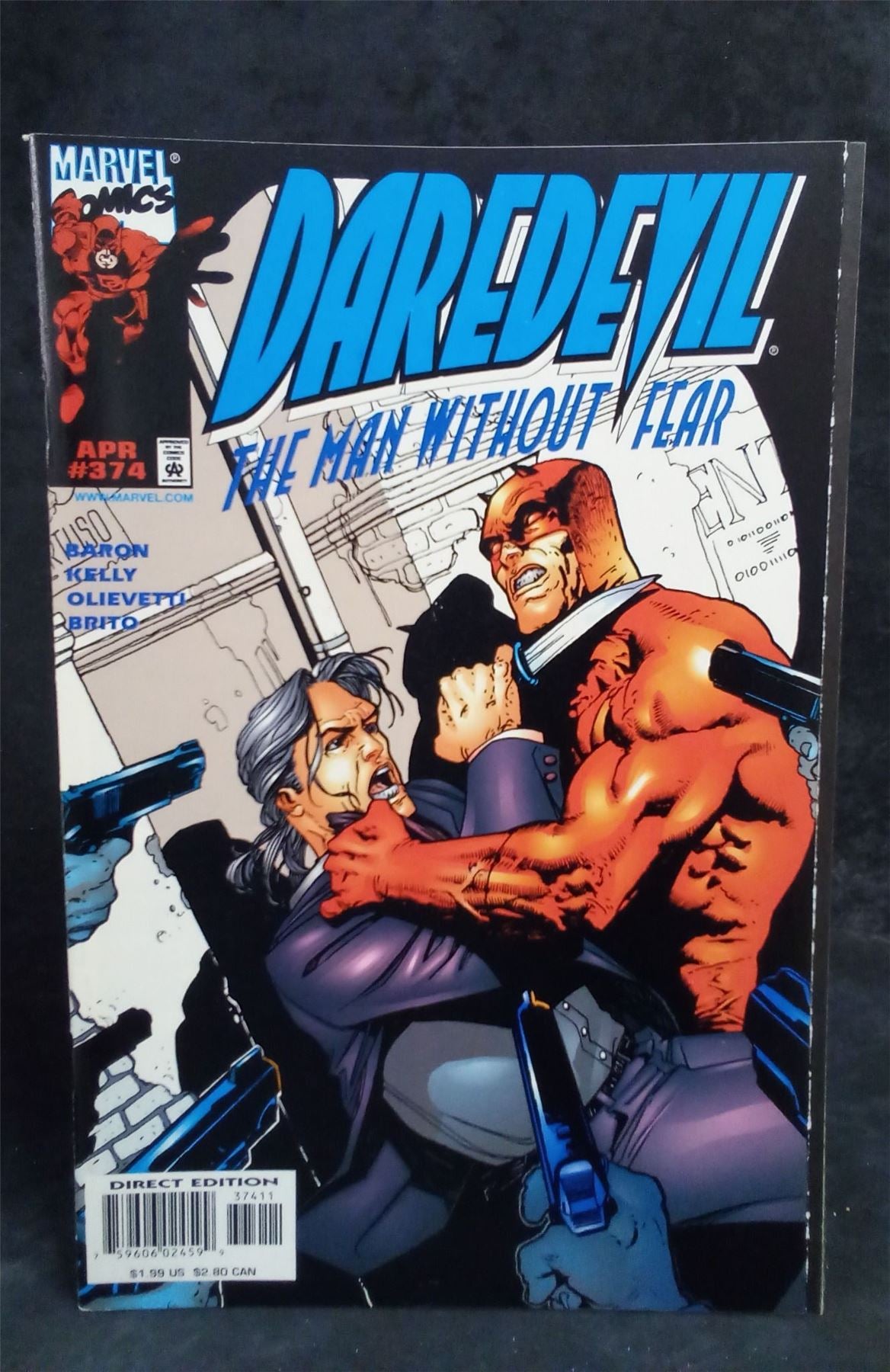 Daredevil #374 1998 Marvel Comics Comic Book