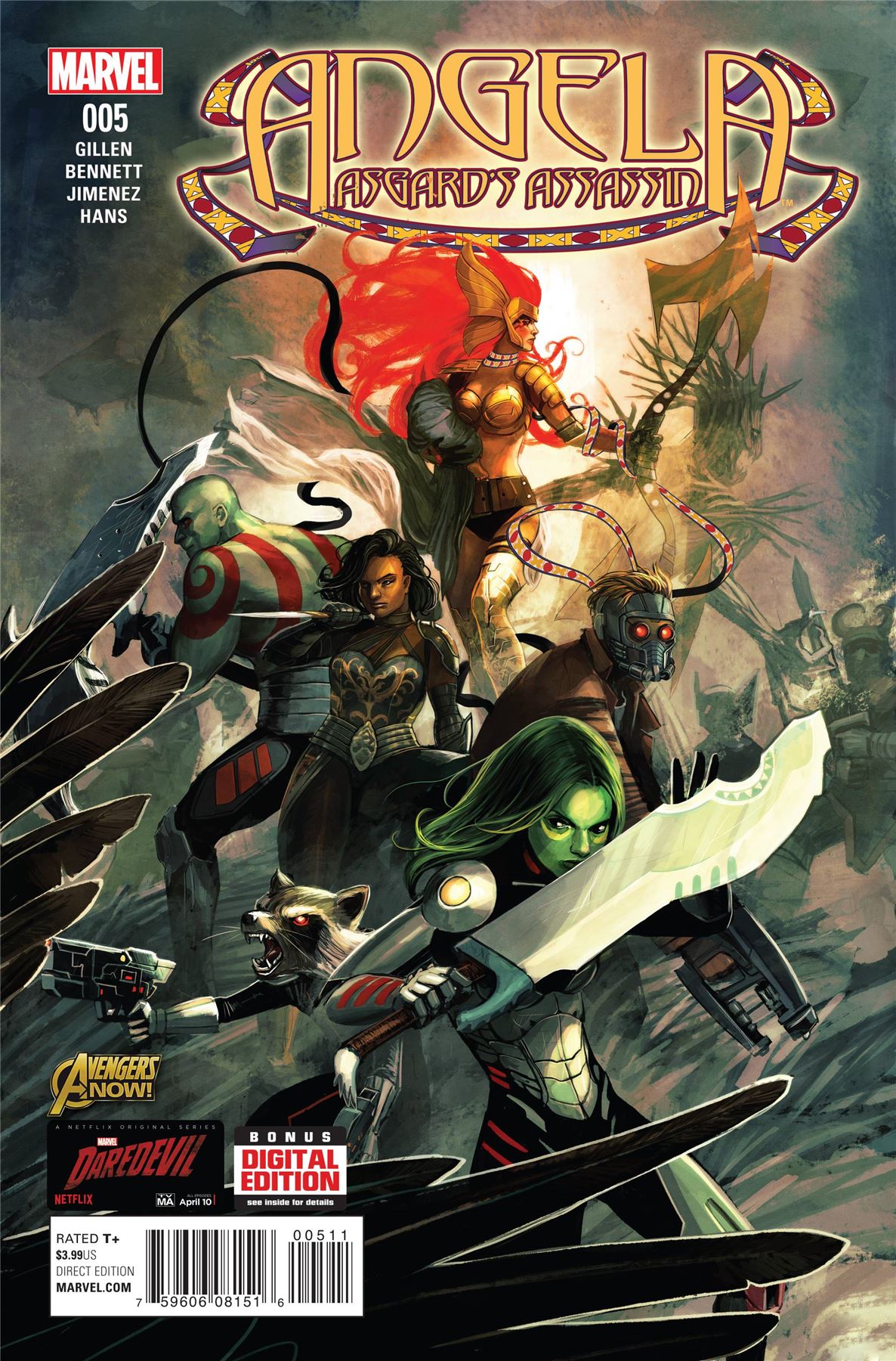 Angela Asgards Assassin #5 () Marvel Comics Comic Book