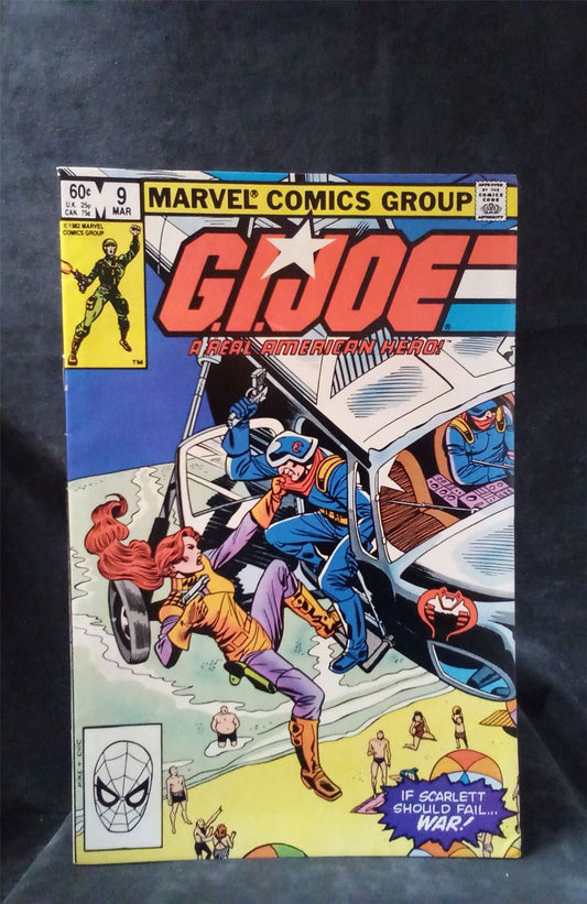 G.I. Joe: A Real American Hero #9 1983 Marvel Comics Comic Book