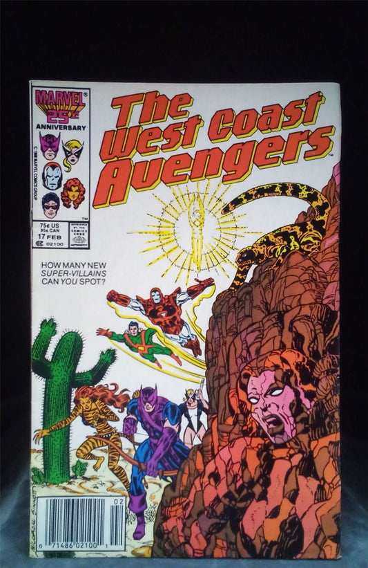 West Coast Avengers #17 1987 Marvel Comics Comic Book
