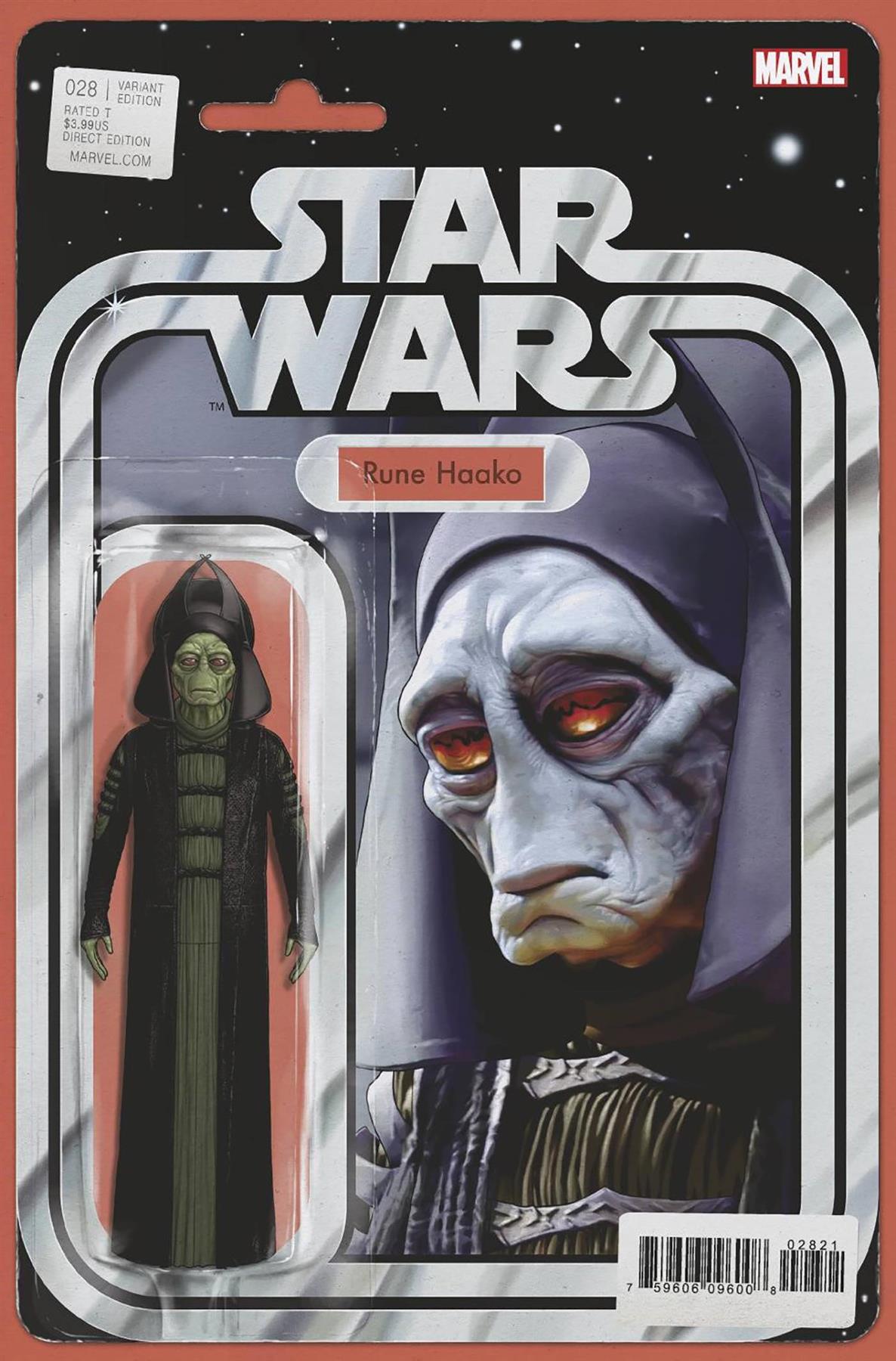 Star Wars #28 Christopher Action Figure Var (Christopher Action Figure Var) Marvel Prh Comic Book 2022