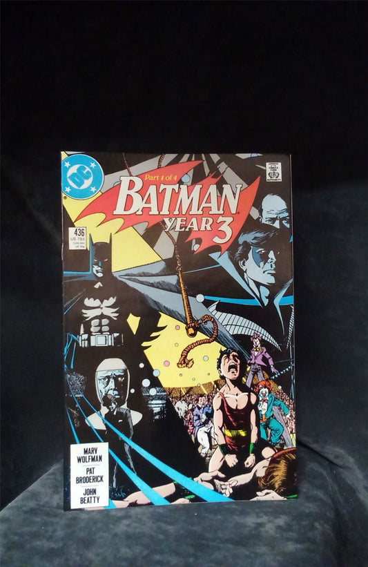 Batman #436 1989 DC Comics Comic Book