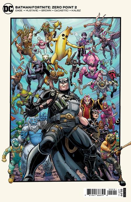 Batman Fortnite Zero Point #2 Cvr B Art Adams Card Stock DC Comics Comic Book