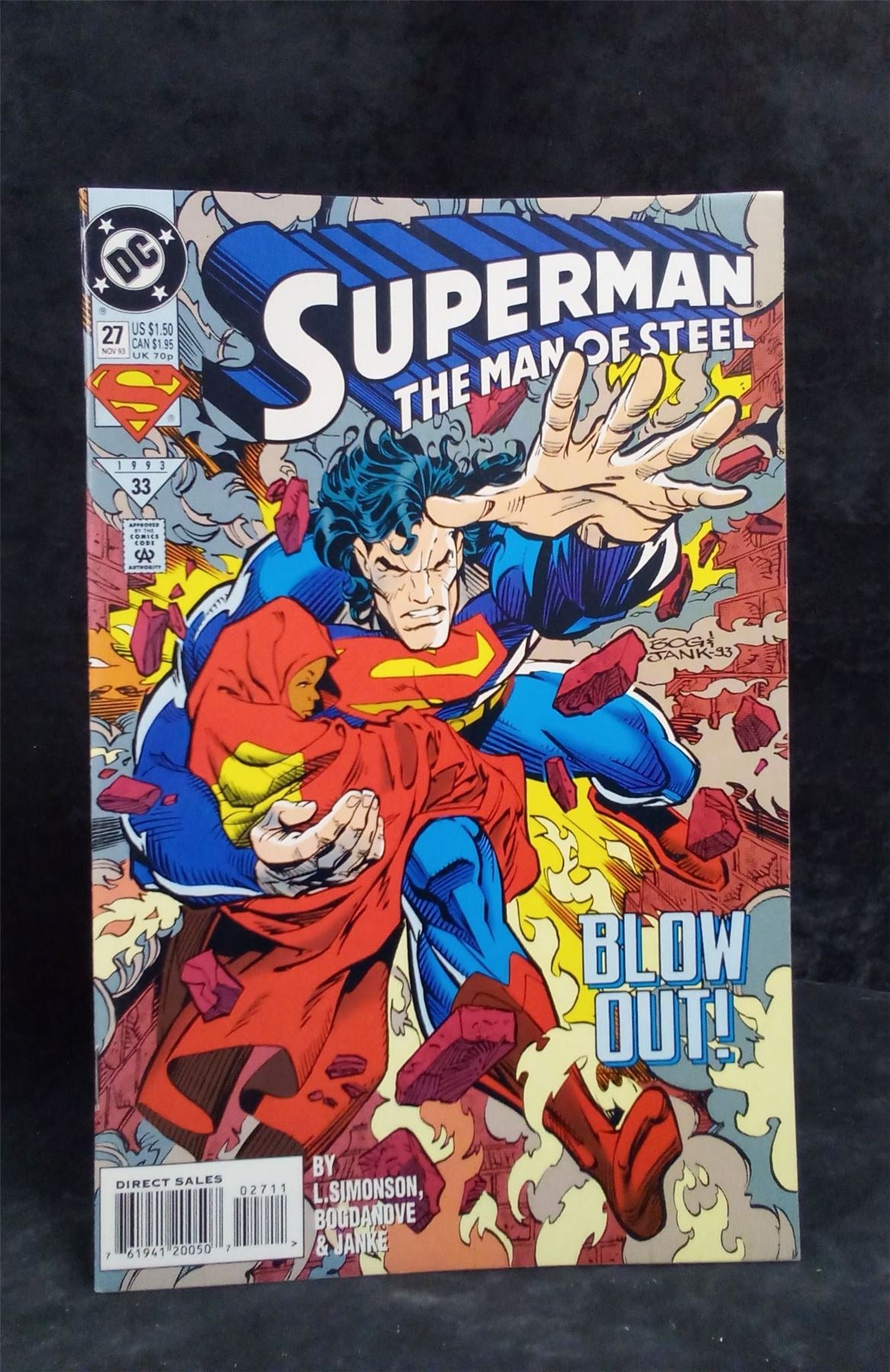 Superman: The Man of Steel #27 1993 DC Comics Comic Book