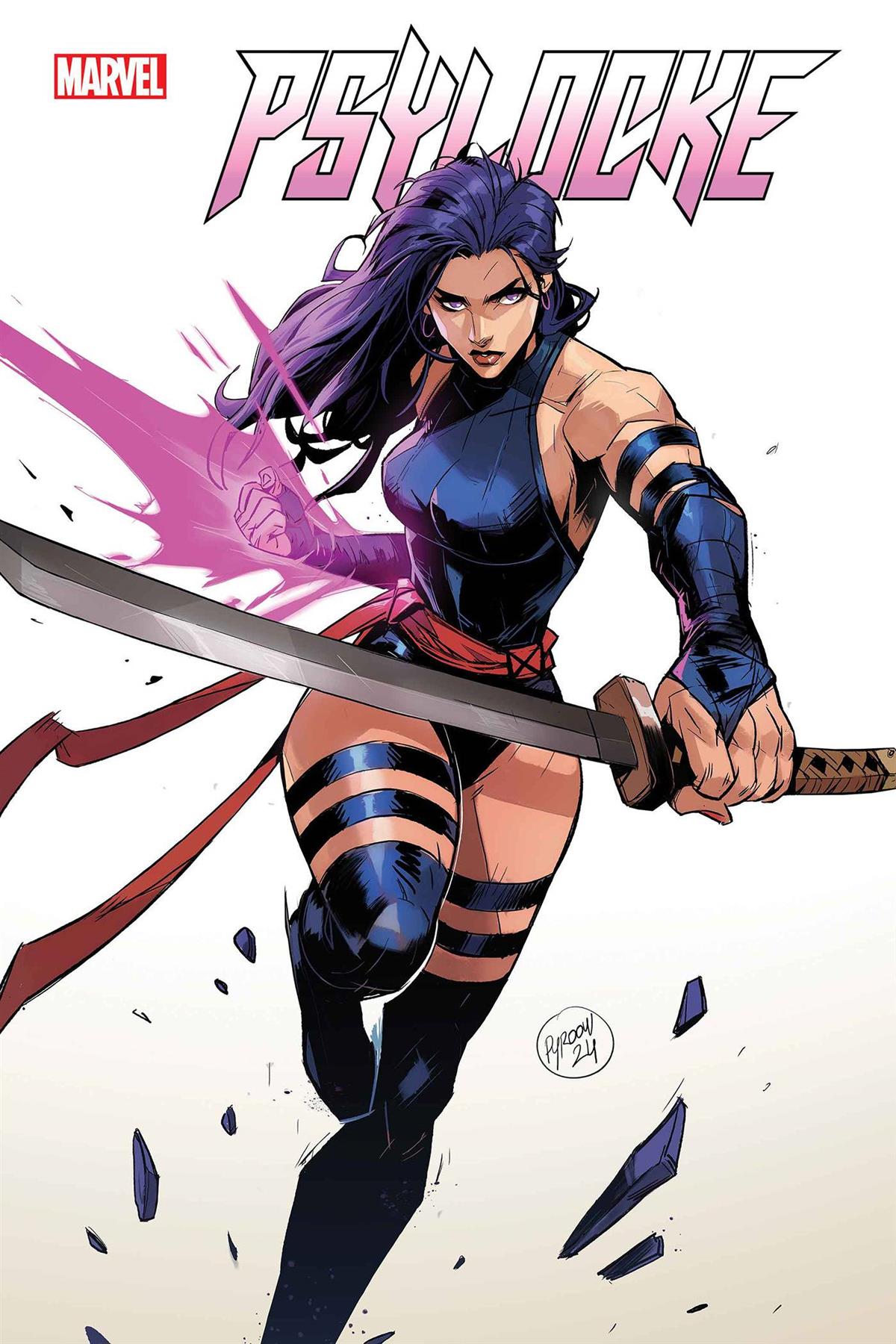 Psylocke #1 Hicham Habchi Var Hicham Habchi Var Marvel Prh Comic Book 2024