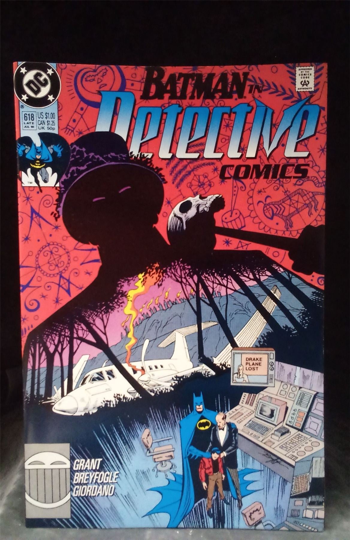 Detective Comics #618 Direct Edition 1990 DC Comics Comic Book