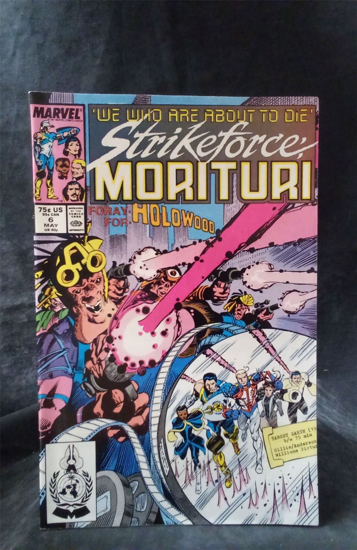 Strikeforce: Morituri #6 1987 Marvel Comics Comic Book
