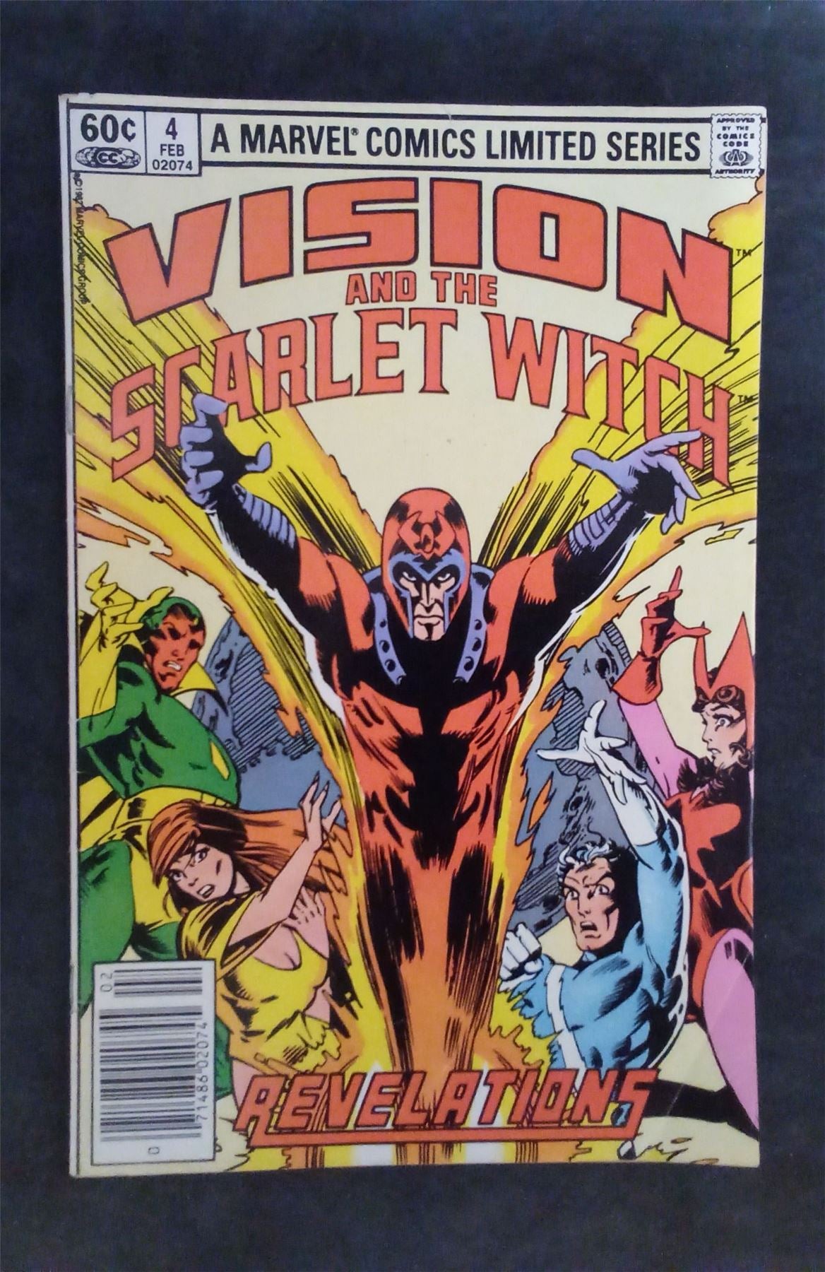 Vision and the Scarlet Witch #4 1983 marvel Comic Book