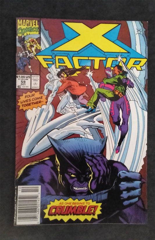 X-Factor #59 1990 marvel Comic Book