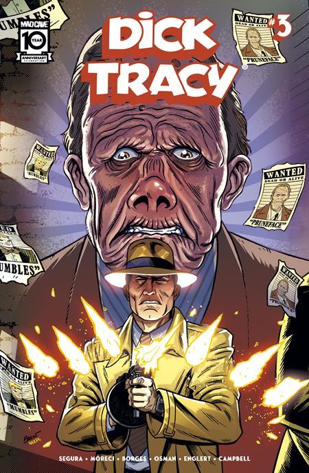 Dick Tracy #3 Cvr B Brent Schoonover Connecting Cover Var Mad Cave Studios Comic Book