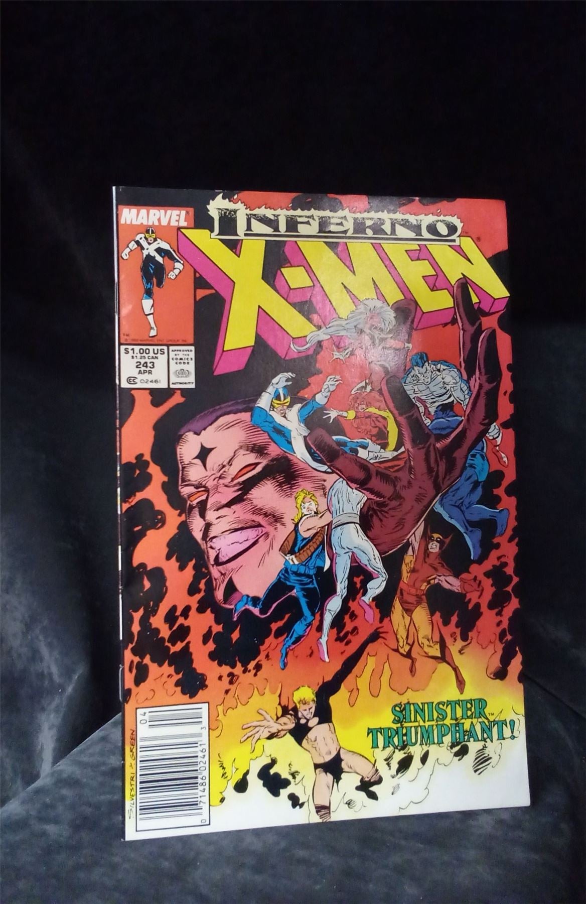 The Uncanny X-Men #243 1989 Marvel Comics Comic Book