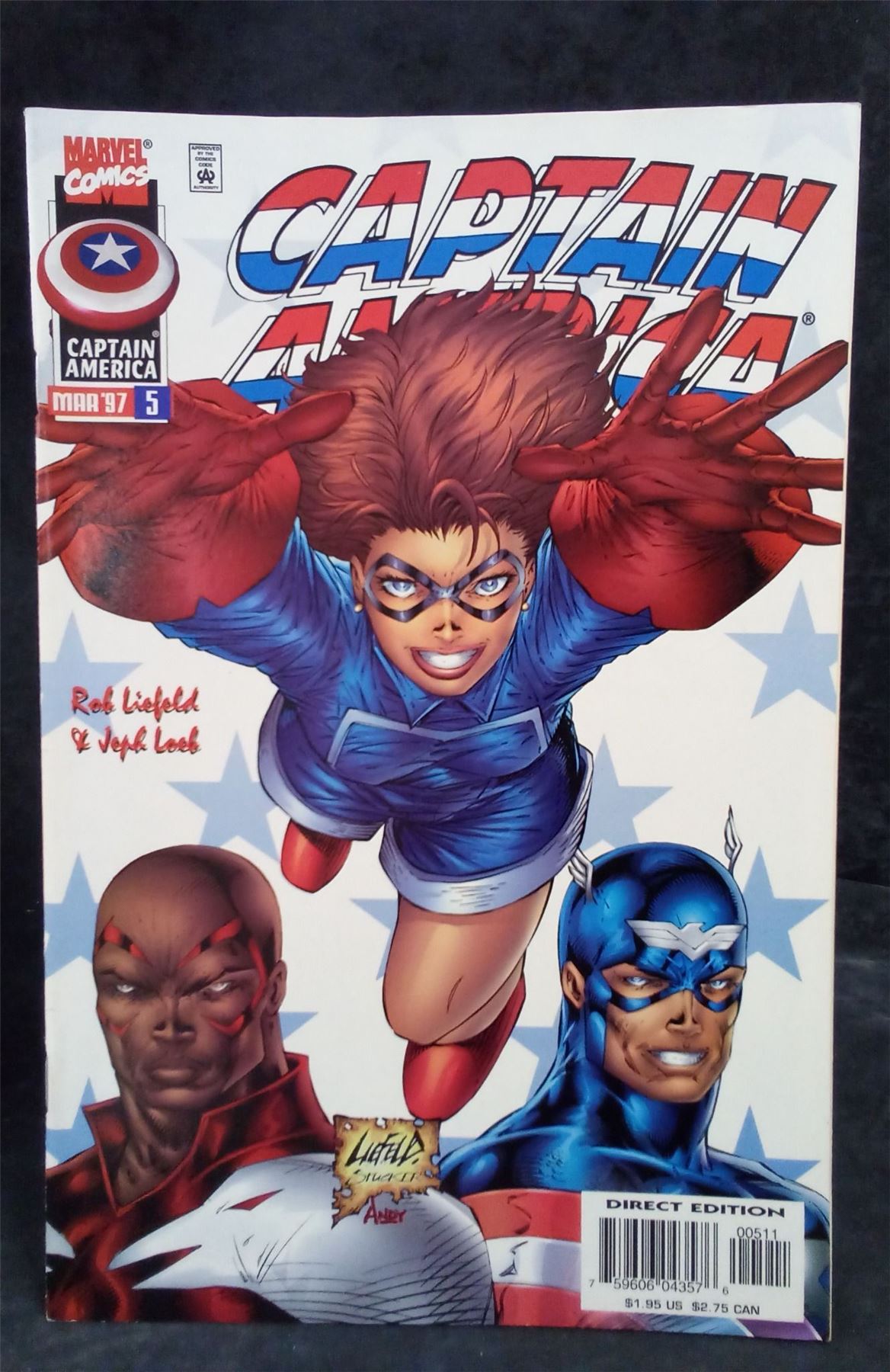 Captain America #5  1997 Marvel Comics Comic Book
