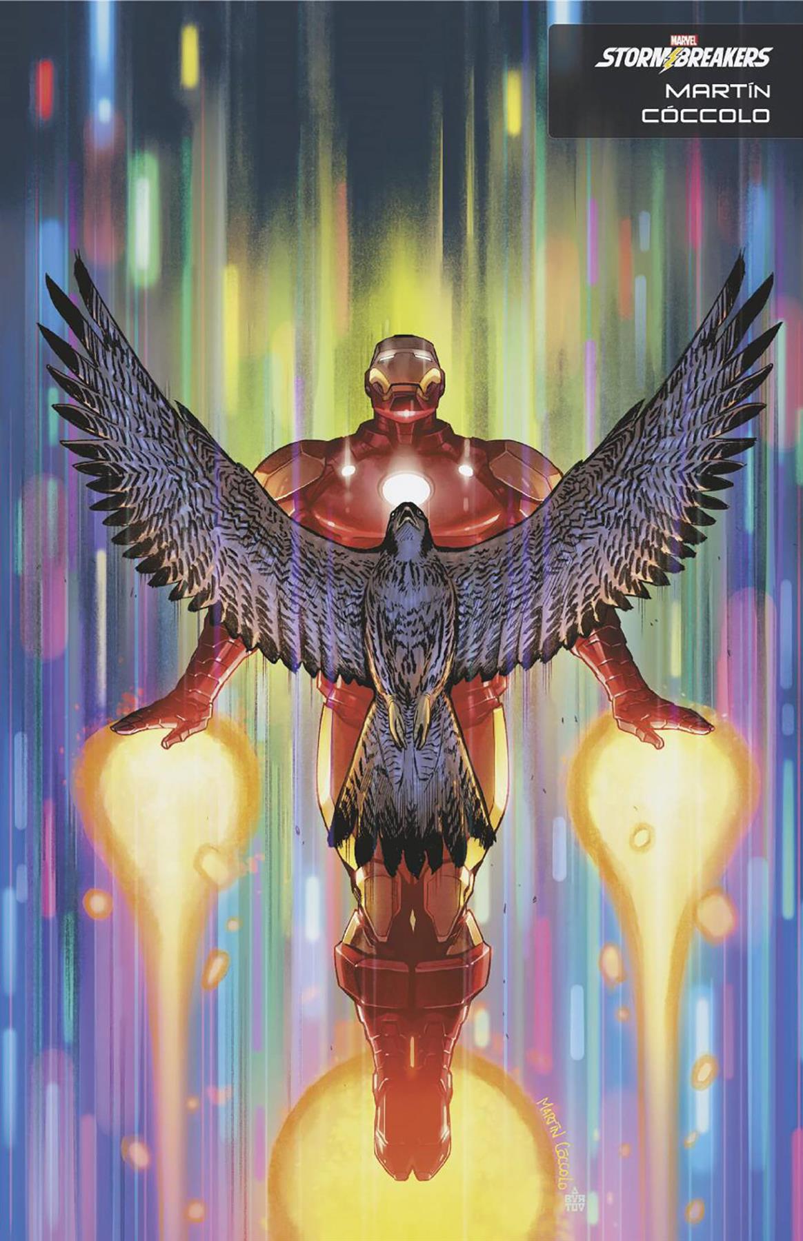 Invincible Iron Man #9 Coccolo Stormbreakers Var (Coccolo Stormbreakers Var) Marvel Prh Comic Book 2023