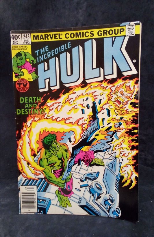 The Incredible Hulk #243 1980 Marvel Comics Comic Book