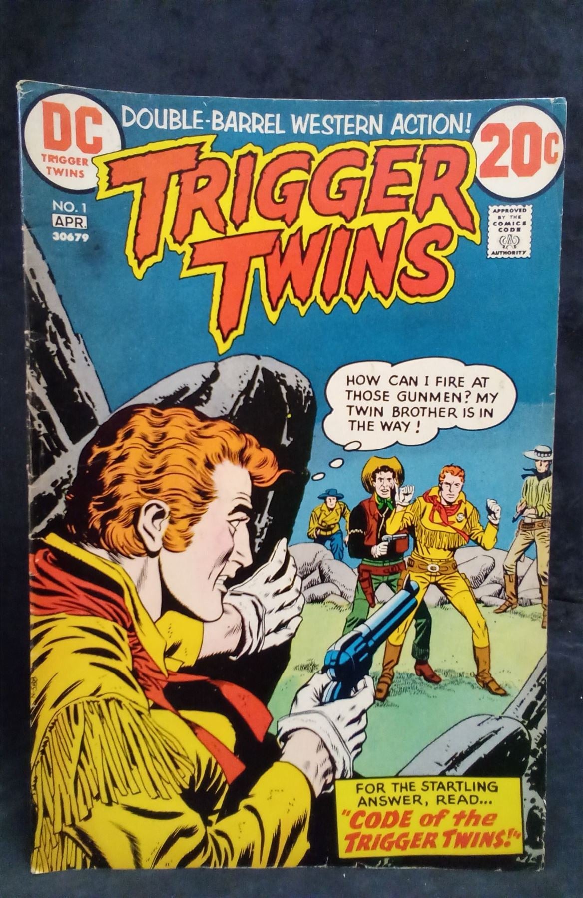 Trigger Twins #1 1973 DC Comics Comic Book