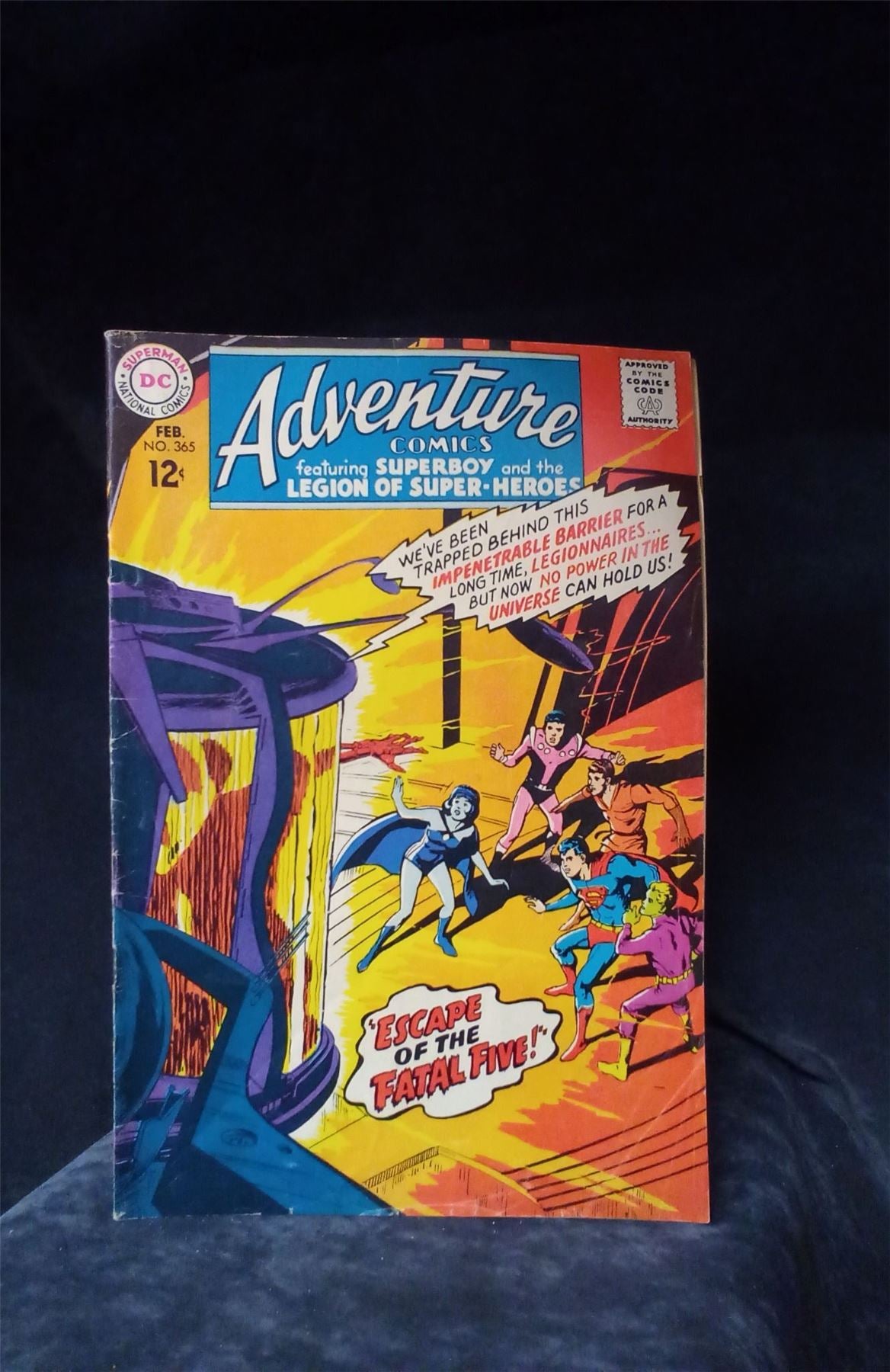 Adventure Comics #365 1968 DC Comics Comic Book