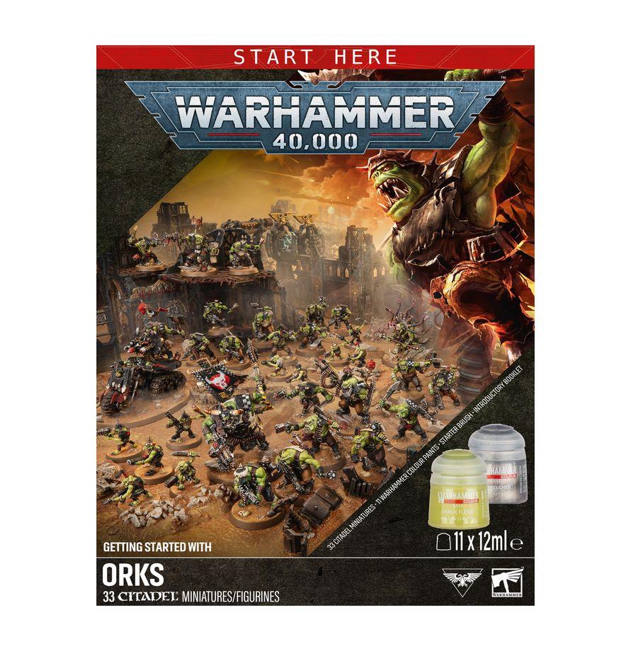 Warhammer 40k- Start Here: Getting Started with Orks 60-53 by Games Workshop