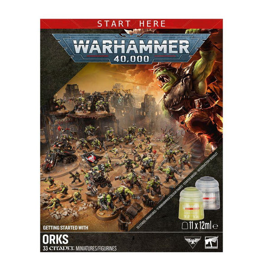 Warhammer 40k- Start Here: Getting Started with Orks 60-53 by Games Workshop