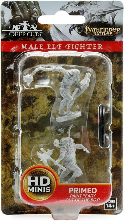 Pathfinder Deep Cuts Unpainted Miniatures: Wave 6: Elf Male Fighter
