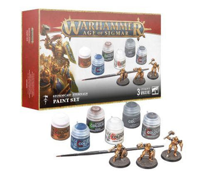 Warhammer Age of Sigmar- Stormcast Eternals: Paints Set 60-10 by Games Workshop