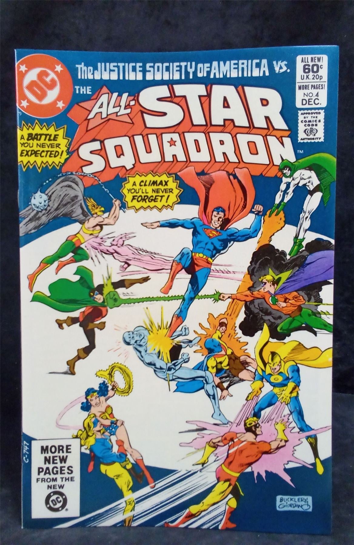 All-Star Squadron #4 1981 DC Comics Comic Book