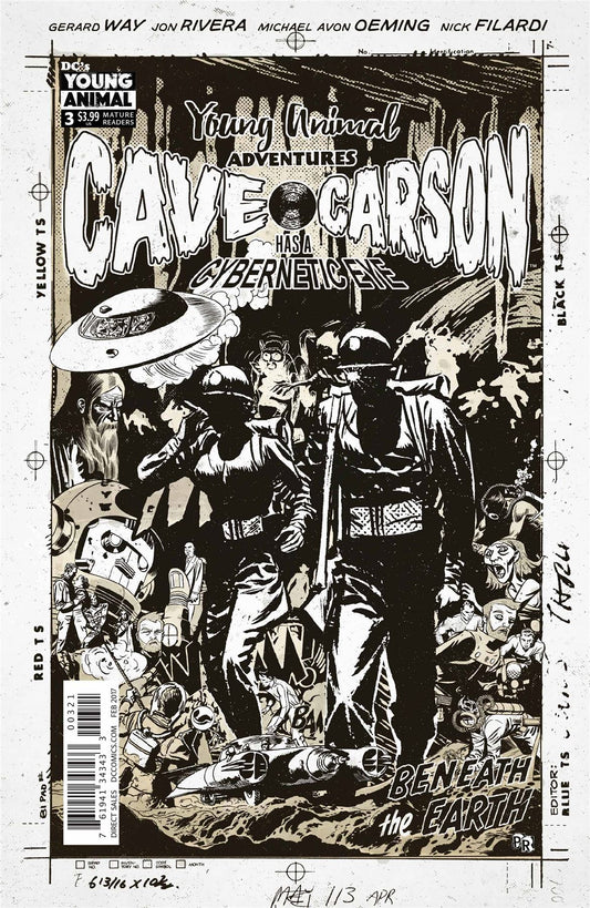 Cave Carson Has A Cybernetic Eye #3 Var Ed (Var Ed) DC Comics Comic Book