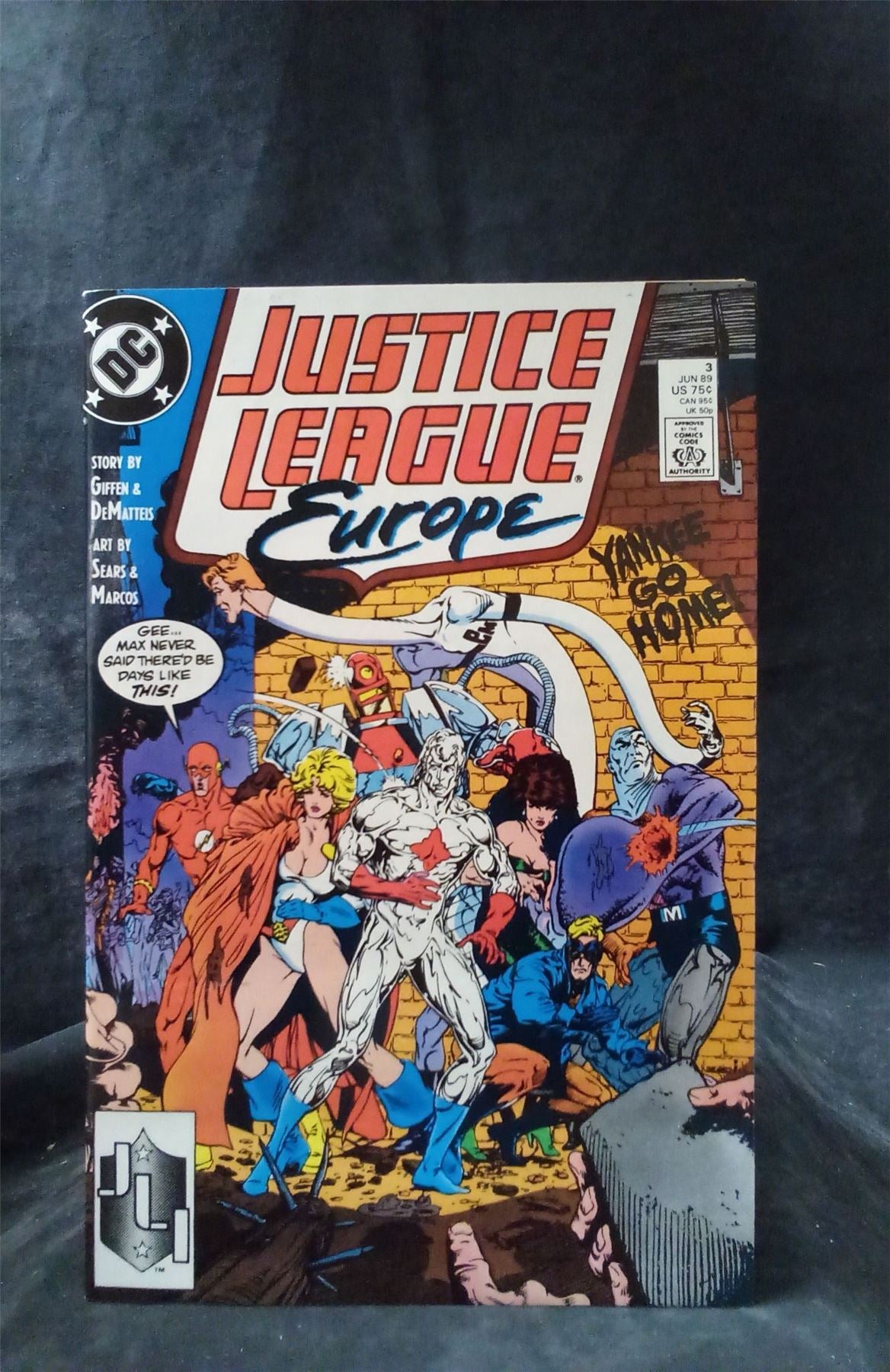 Justice League Europe #3 1989 DC Comics Comic Book