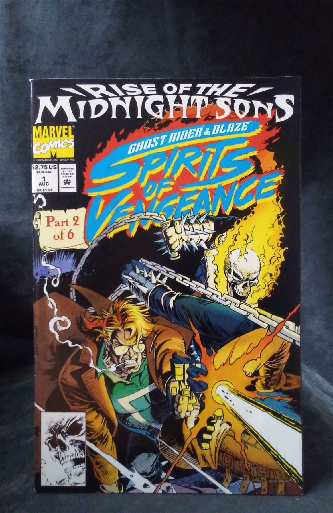 Ghost Rider/Blaze: Spirits of Vengeance #1 1992 Marvel Comics Comic Book