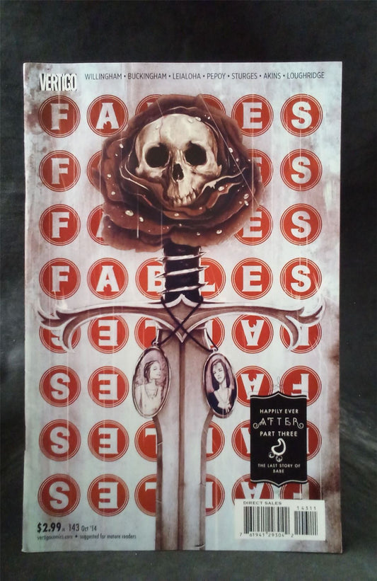 Fables #143 2014 Vertigo Comics Comic Book
