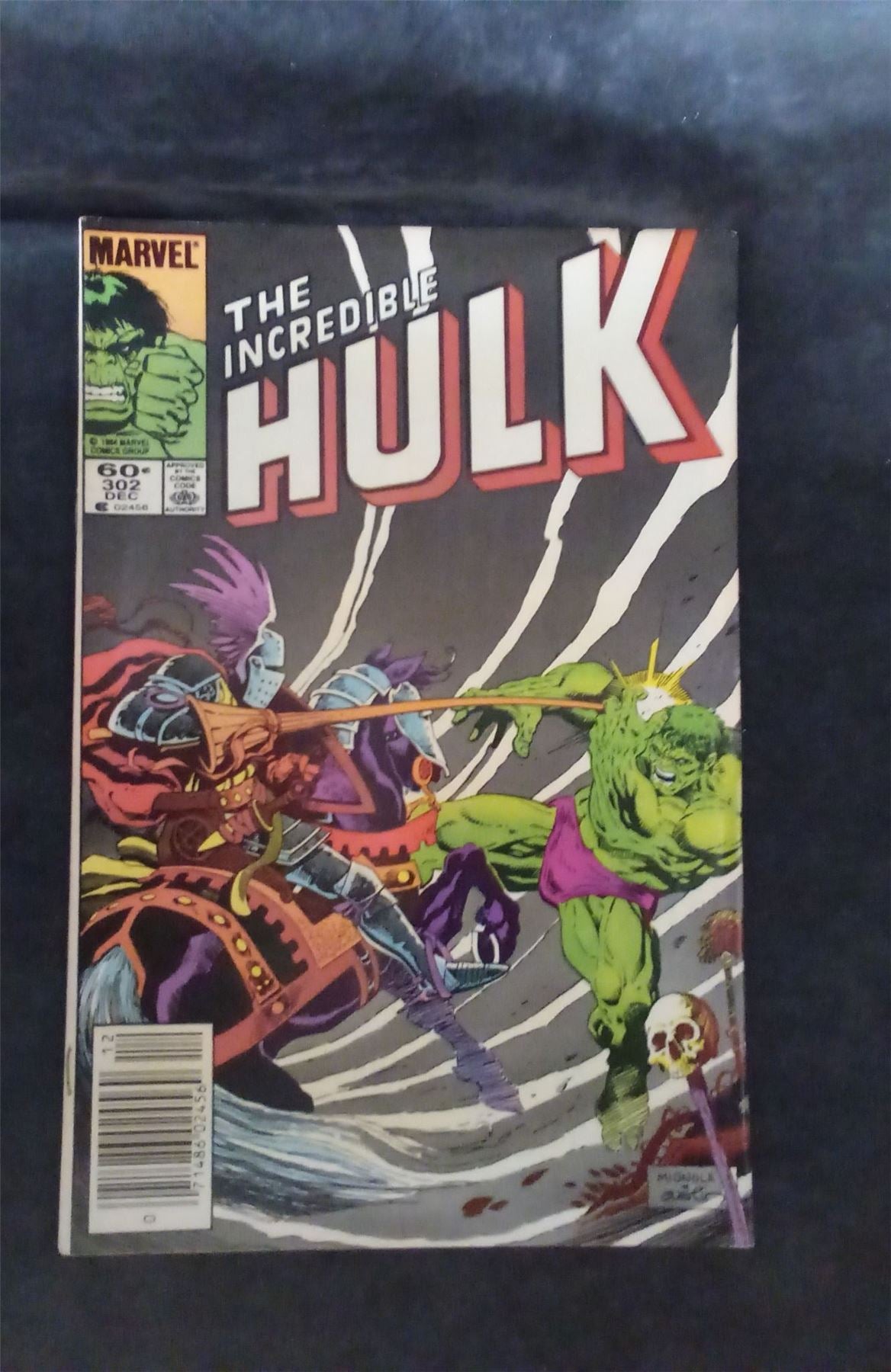 The Incredible Hulk #302 1984 marvel Comic Book