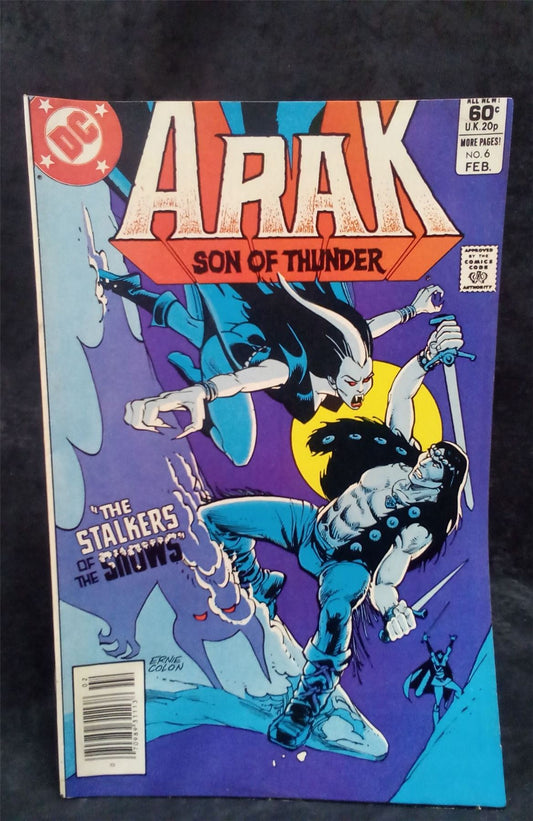 Arak, Son of Thunder #6 1982 DC Comics Comic Book