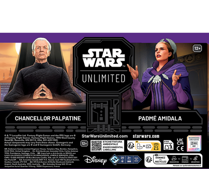 Star Wars Unlimited TCG Secrets of Power Spotlight Deck Padmé Amidala By Fantasy Flight Games