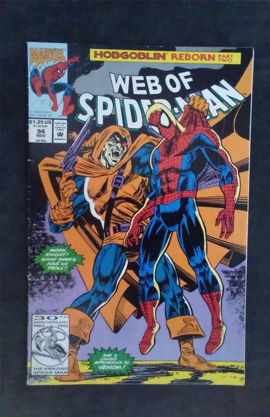 Web of Spider-Man #94 1992 marvel Comic Book