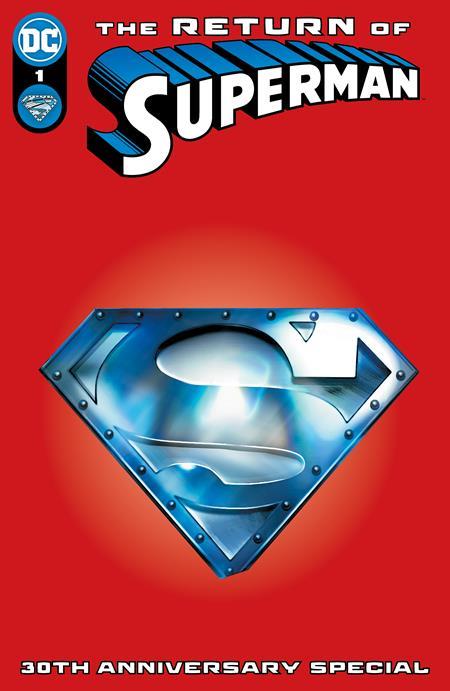 Return Of Superman 30th Anniversary Special #1 (one Shot) Cvr C Dave Wilkins Steel Die-cut Var DC Comics Comic Book