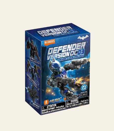 Blokee DC Defender Version 03 Arkham: Chaos Prologue Display of 12 by Blokees