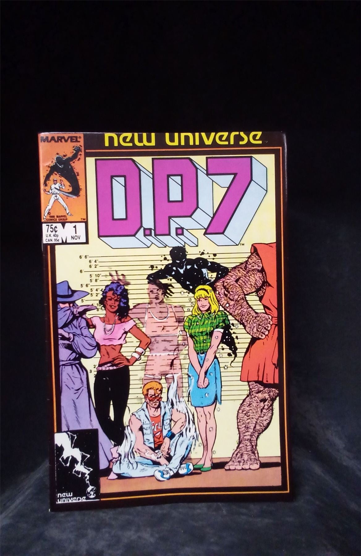 D.P.7 #1 1986 Marvel Comics Comic Book