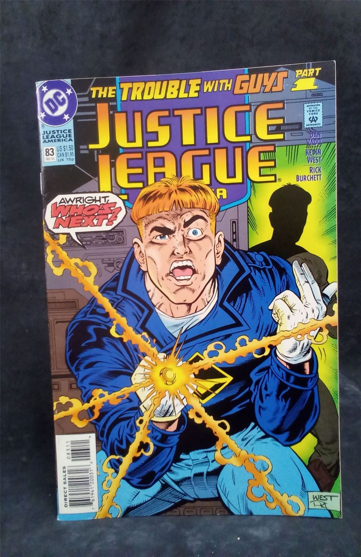 Justice League America #83 1993 DC Comics Comic Book