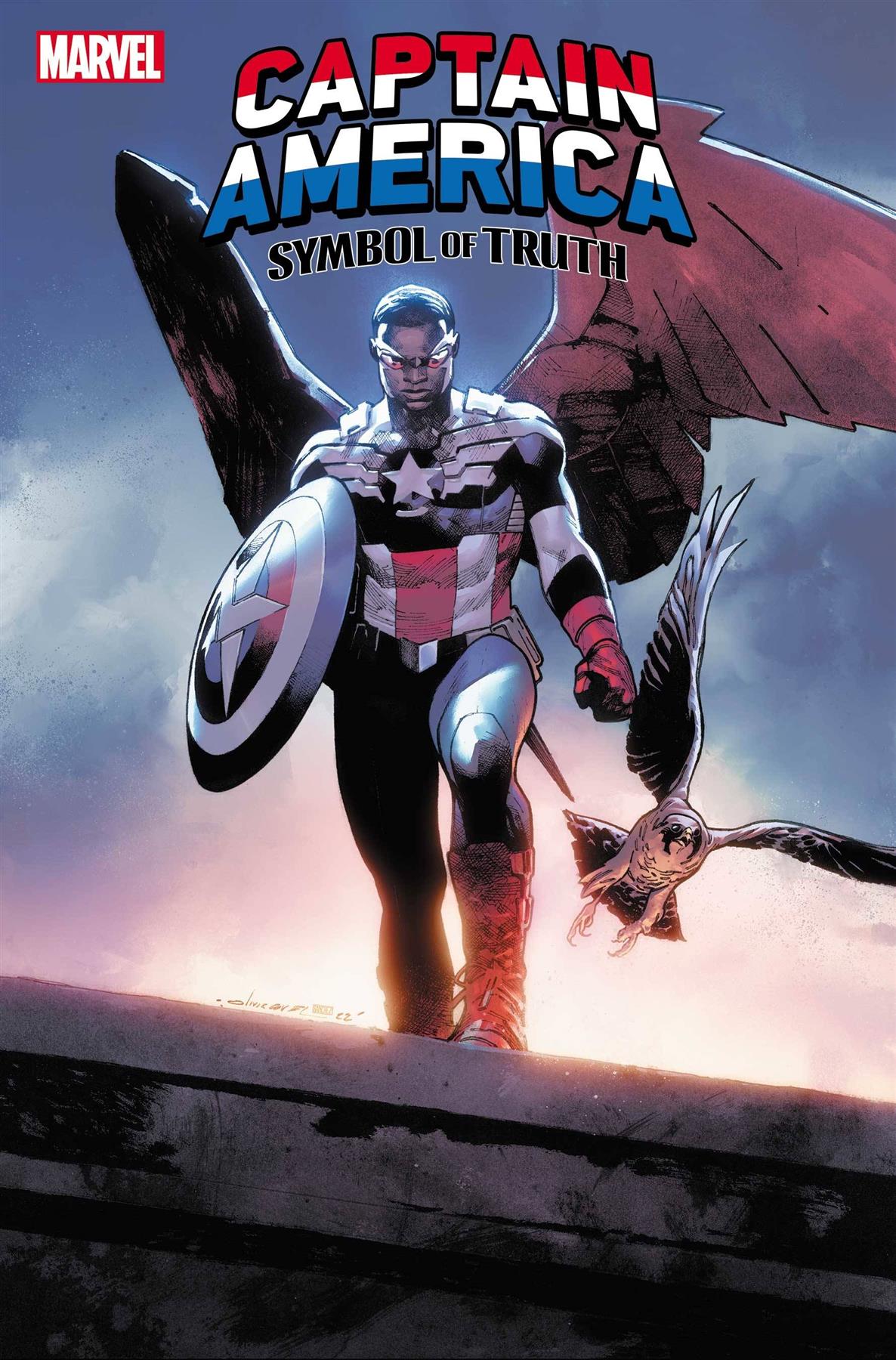 Captain America Symbol Of Truth #1 Coipel Var (Coipel Var) Marvel Prh Comic Book 2022