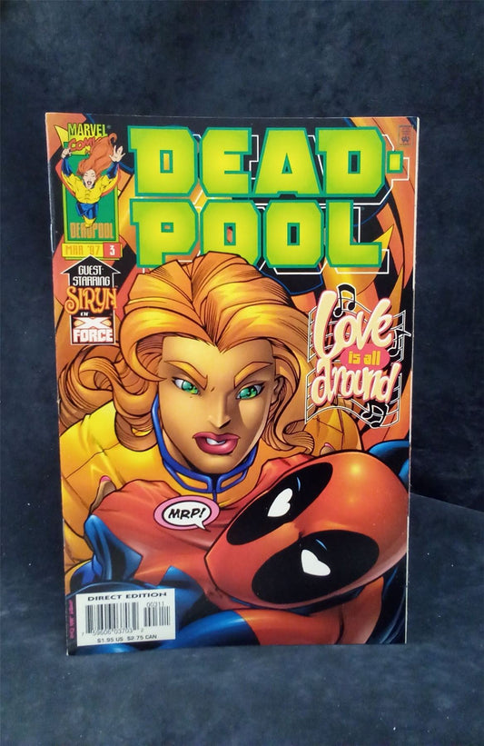 Deadpool #3 1997 Marvel Comic Book