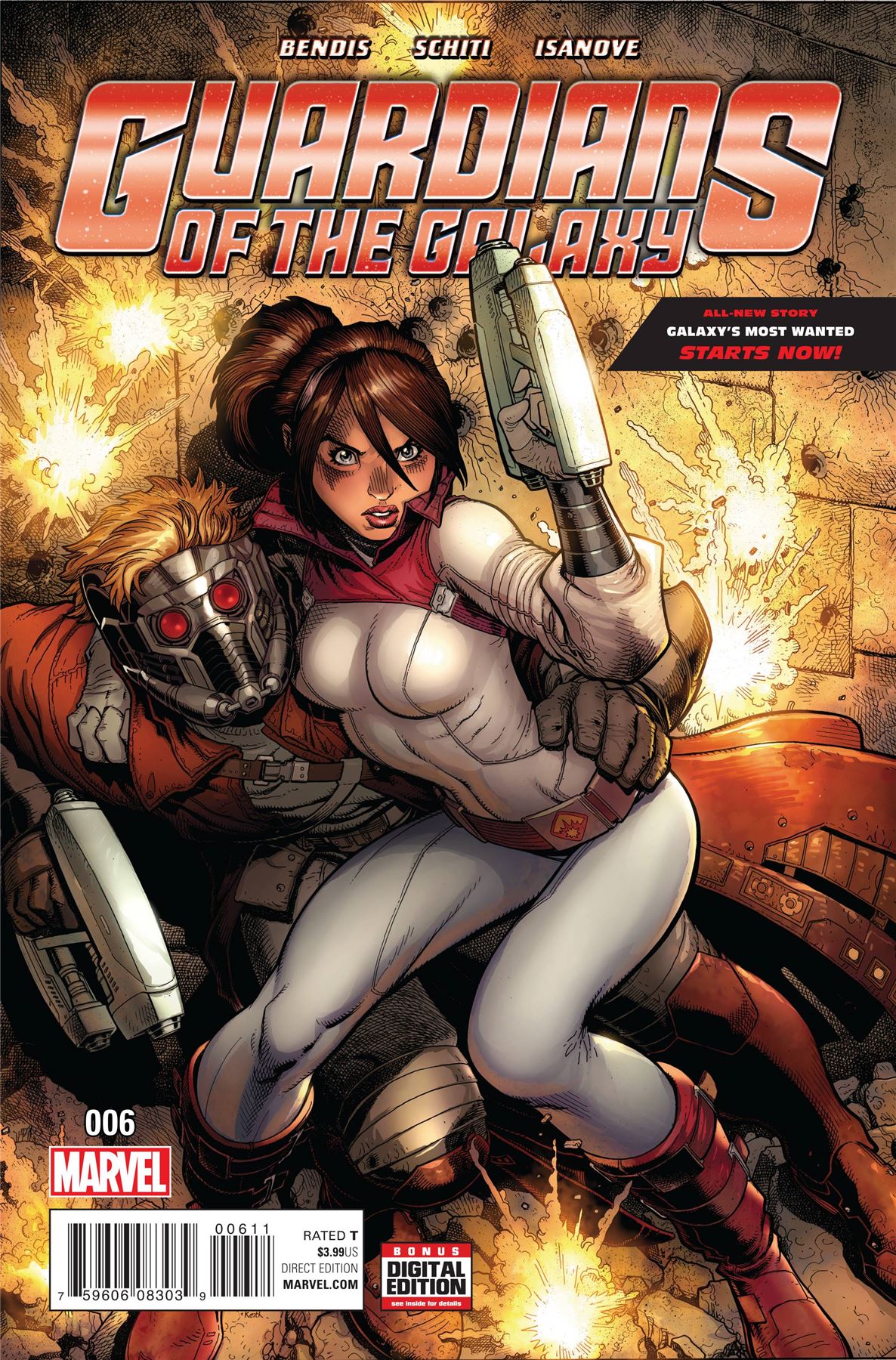 Guardians Of Galaxy #6 Marvel Comics Comic Book 2016