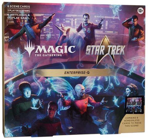 MTG TCG Star Trek: Enterprise-Q Scene Box By Wizards of the Coast