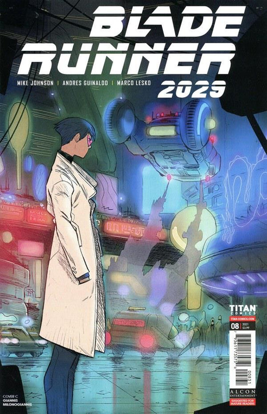 Blade Runner 2029 #8 Cvr C Milonogiannis (Cvr C Milonogiannis) Titan Comics Comic Book 2021